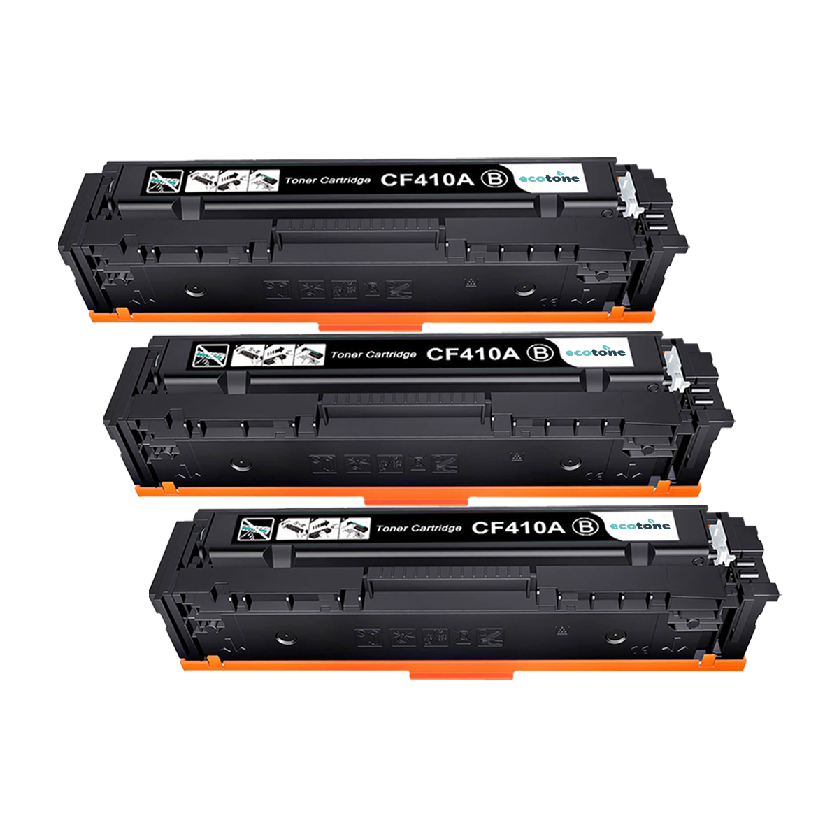 HP Ecopack (Replaces HP 410A CF410A toner) 3xBL - (BL 3x2300 Pages)