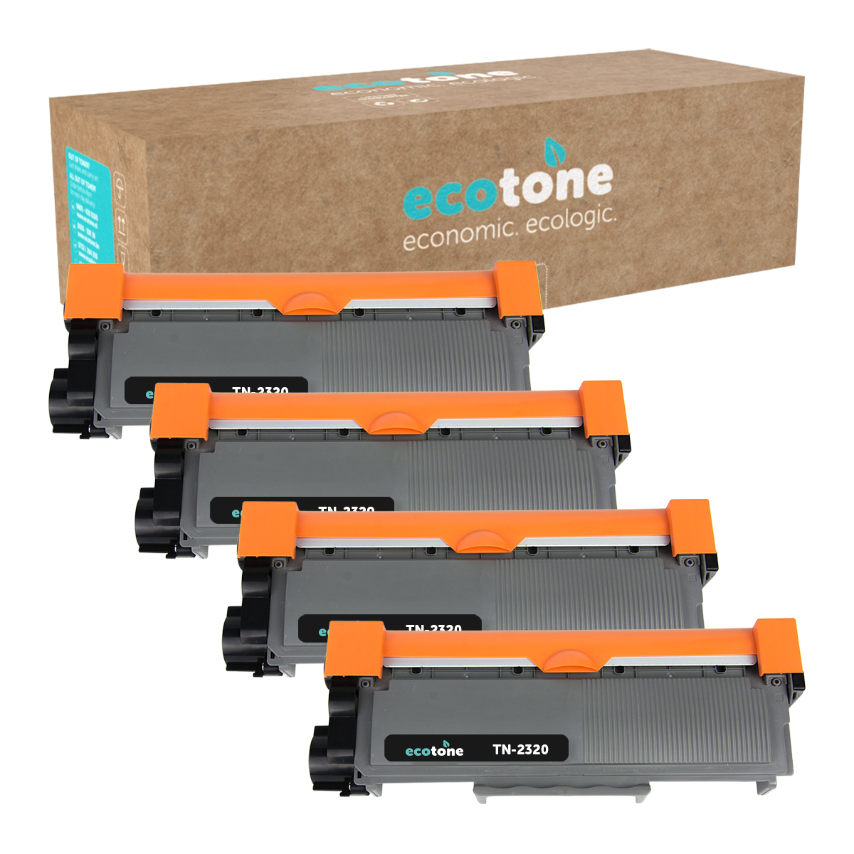 Brother Ecopack (Replaces Brother TN-2320 toner) 4xBL - (BL 4x2600 Pages)