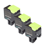 Lexmark Ecopack (Replaces Lexmark 802HK 80C2HK0 toner) 3xBL - (BL 3x4000 Pages)
