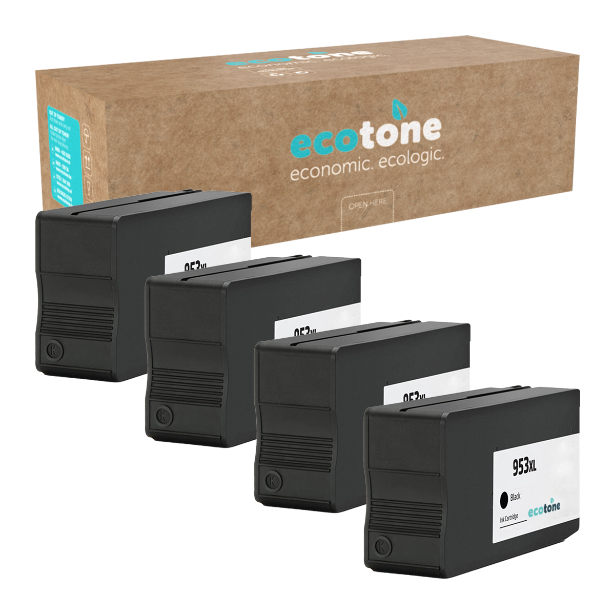 HP Ecopack (Replaces HP 953XL L0S70AE ink) 4xBL - (BL 4x2045 Pages)