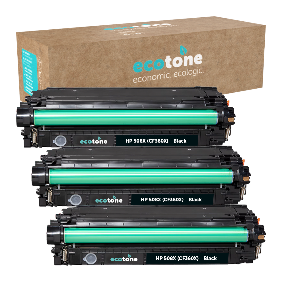 HP Ecopack (Replaces HP 508X CF360X toner) 3xBL - (BL 3x12500 Pages)