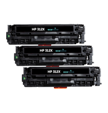 HP Ecopack (Replaces HP 312X CF380X toner) 3xBL - (BL 3x4400 Pages)