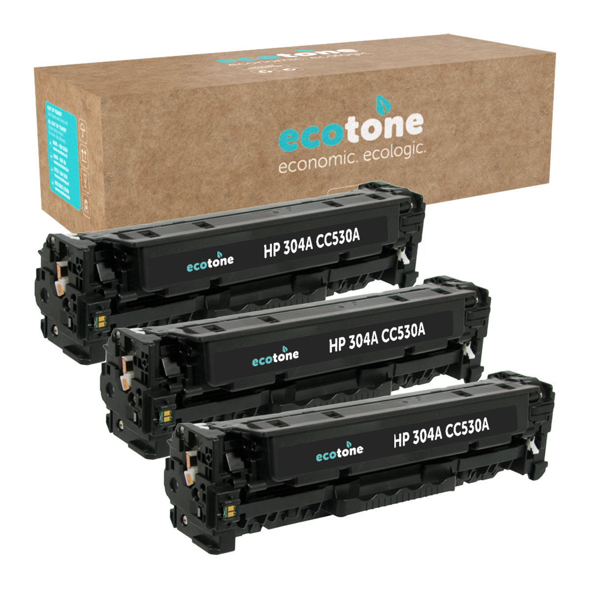 HP Ecopack (Replaces HP 304A CC530A toner) 3xBL - (BL 3x3500 Pages)
