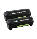 Lexmark Ecopack (Replaces Lexmark 502X 50F2X00 toner) 2xBL - (BL 2x10000 Pages)