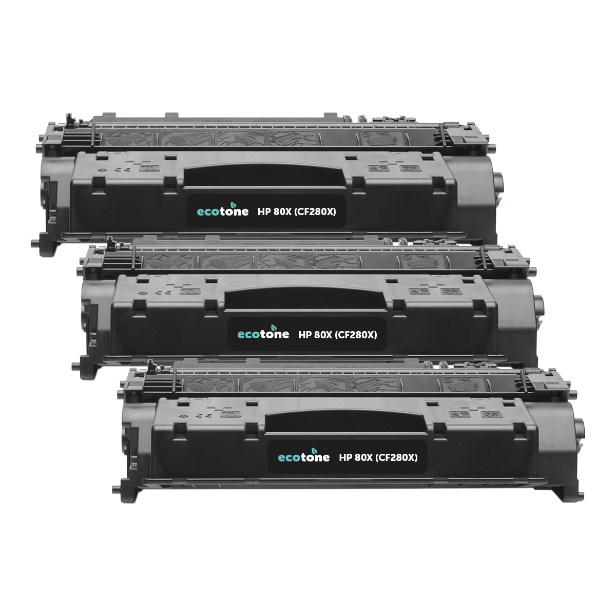 HP Ecopack (Replaces HP 80X CF280X toner) 3xBL - (BL 3x6900 Pages)