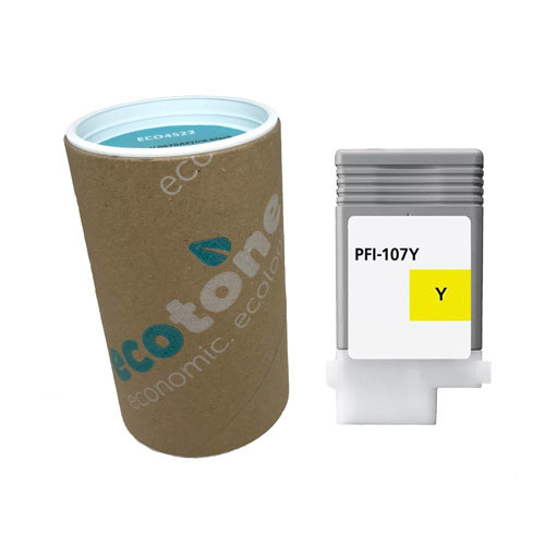 Ecotone Canon PFI-107Y (6708B001) ink yellow 130ml (Ecotone) DK