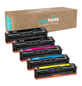 HP Ecopack (Replaces HP 131X/131A toner) 2xBL + 1xCMY