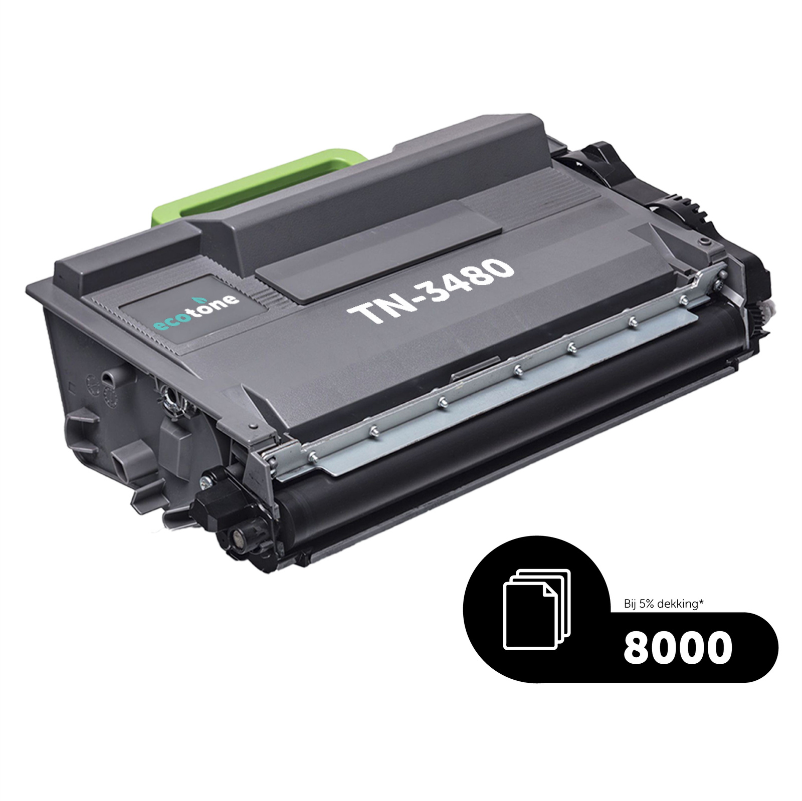 Brother Ecopack (Replaces Brother TN-3480 toner/drum) 3xBl+1xDr - (BL 3x8000 Pages) (Drum 1x50000 Pages)