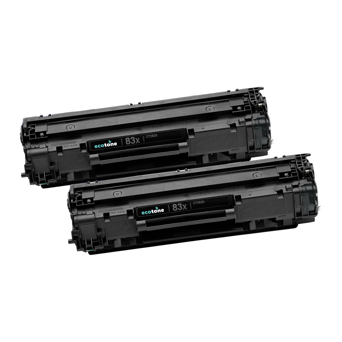 Ecotone Ecopack (Replaces HP 83X CF283X toner) 2xBL - (BL 2x3000 Pages)