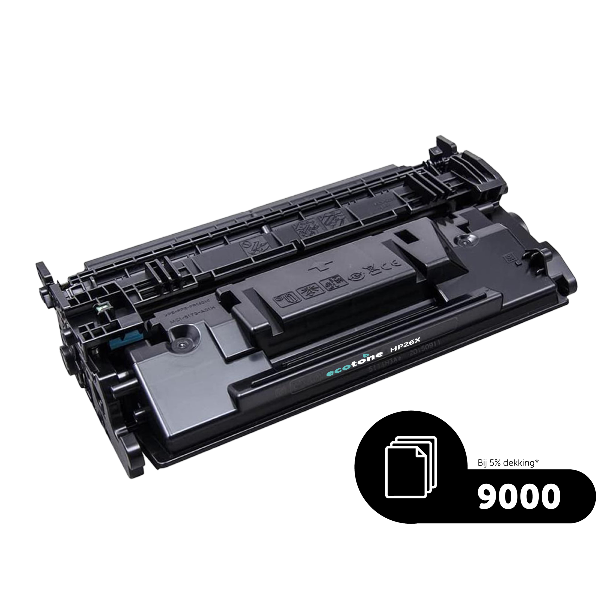 HP Ecopack (Replaces HP 26X CF226X toner) 2xBL - (BL 2x9000 Pages)