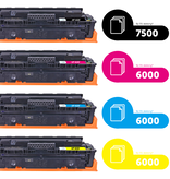 HP Ecopack (Replaces HP 415X toner) 2xBL + 1xCMY  - (BL 2x7500 Pages) (CMY 3x6000 Pages)