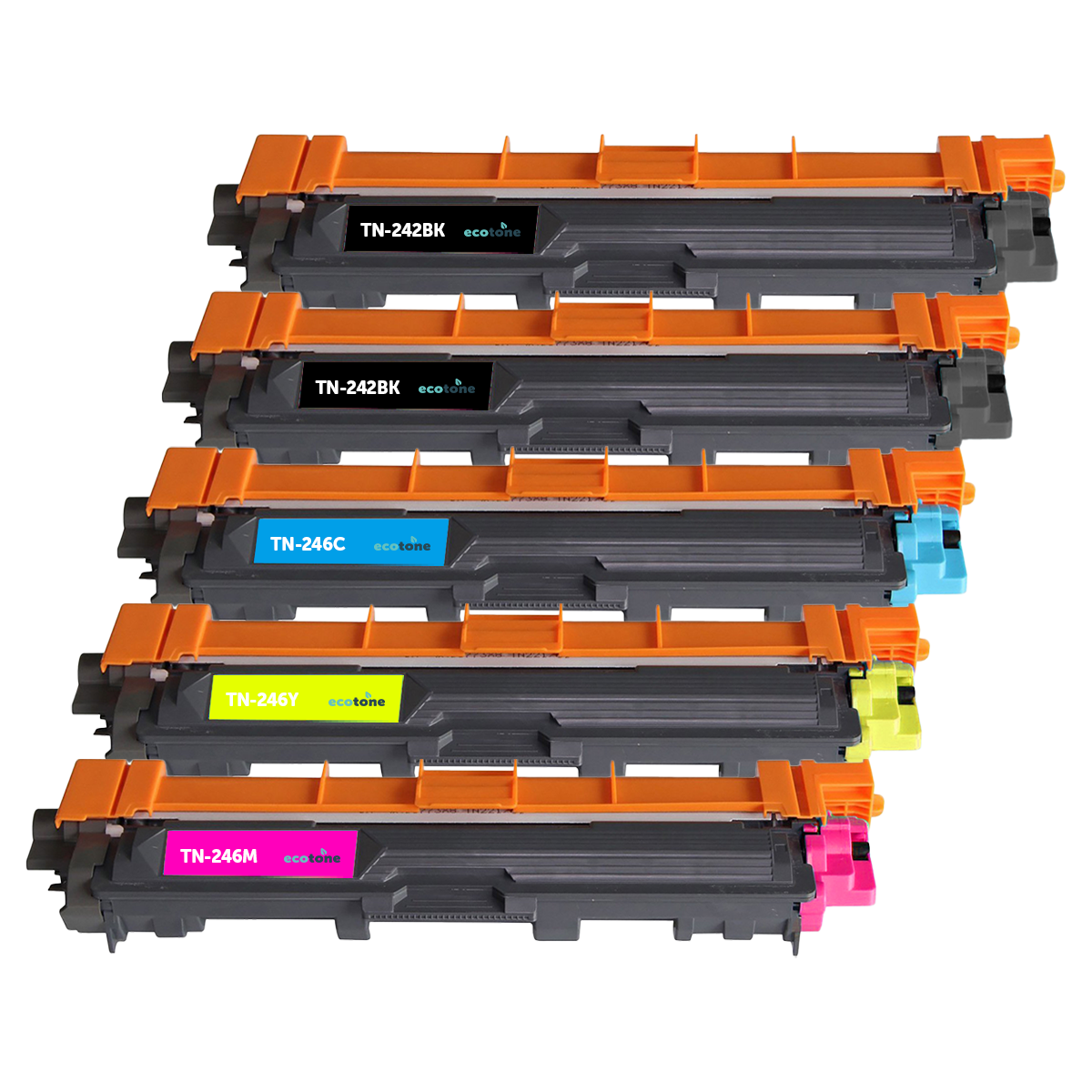 Brother Ecopack (Replaces Brother TN-242/246 toner) 2xBL + 1xCMY  - (BL 2x2500 Pages) (CMY 3x2200 Pages)