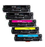 HP Ecopack (Replaces HP 312X/312A toner) 2xBL + 1xCMY  - (BL 2x4400 Pages) (CMY 3x2700 Pages)