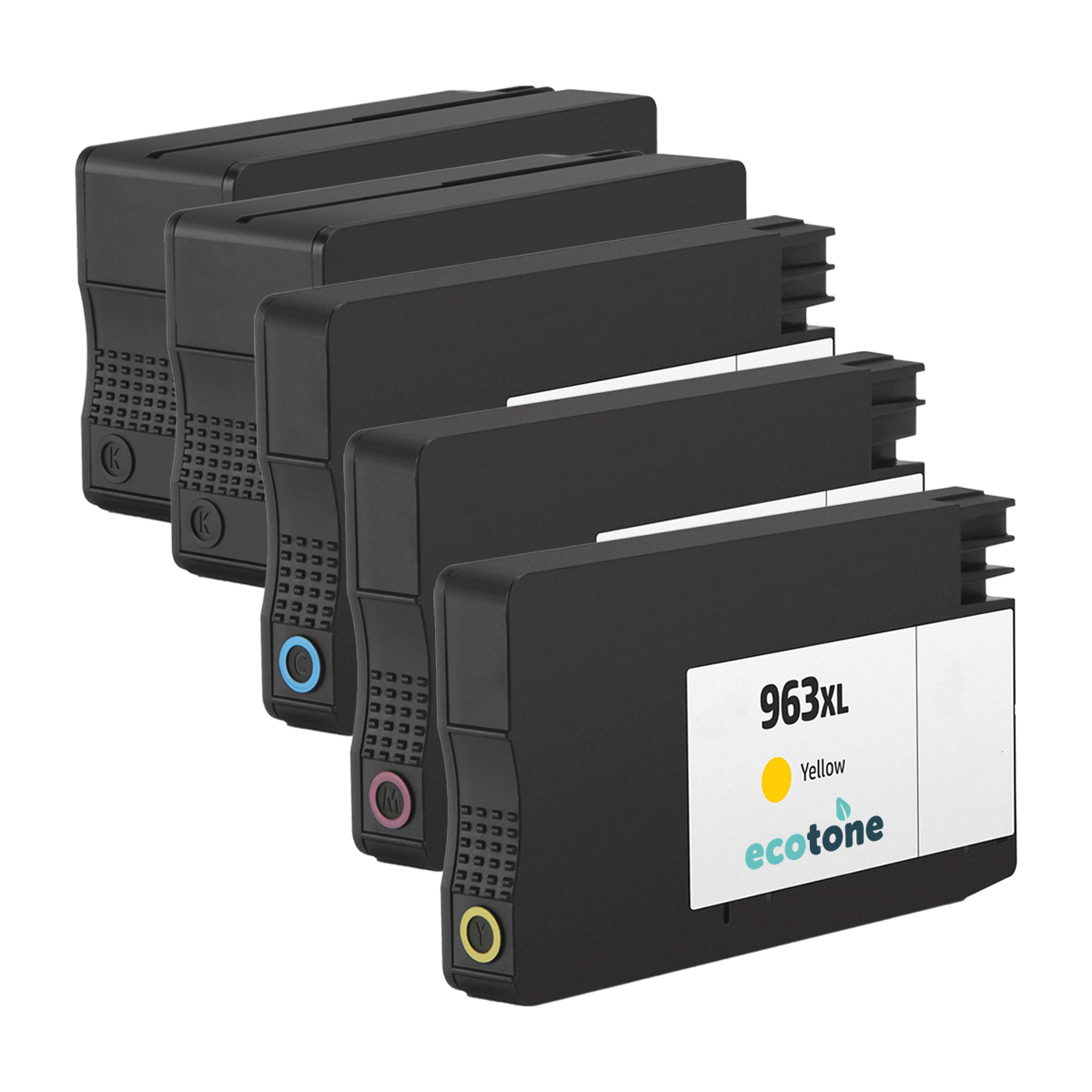 HP Ecopack (Replaces HP 963XL ink) 2xBL + 1xCMY  - (BL 2x2000 Pages) (CMY 3x1600 Pages)