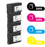 HP Ecopack (Replaces HP 963XL ink) 2xBL + 1xCMY  - (BL 2x2000 Pages) (CMY 3x1600 Pages)