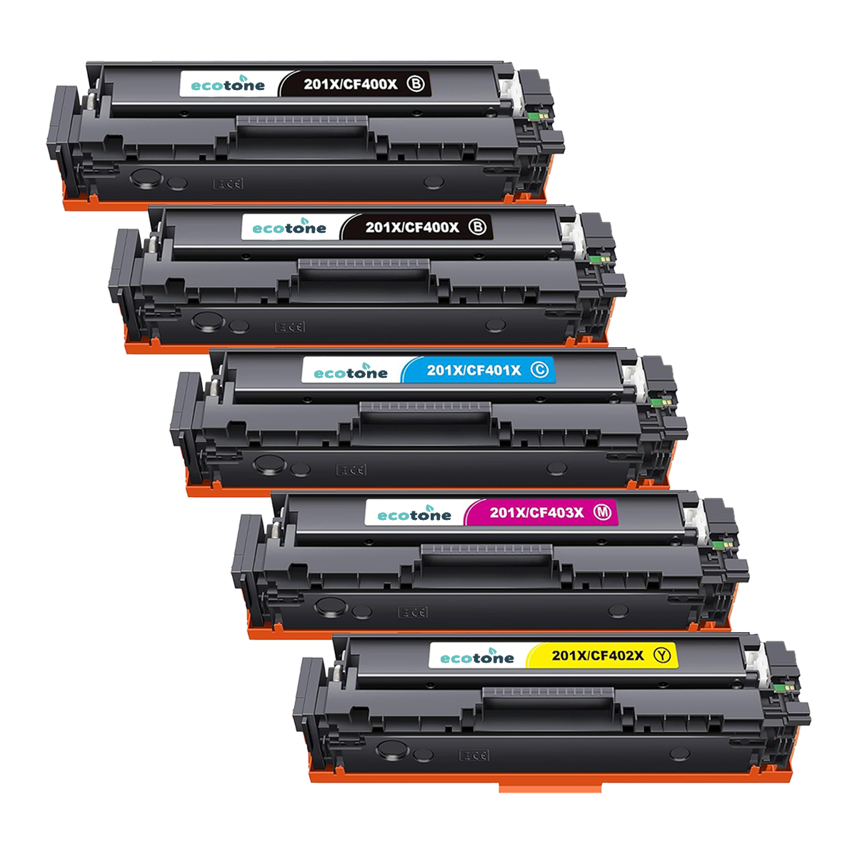HP Ecopack (Replaces HP 201X toner) 2xBL + 1xCMY  - (BL 2x2800 Pages) (CMY 3x2300 Pages)