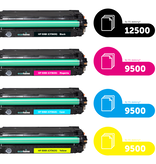 HP Ecopack (Replaces HP 508X toner) 2xBL + 1xCMY  - (BL 2x12500 Pages) (CMY 3x9500 Pages)