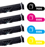 Canon Ecopack (Replaces Canon 069H toner) 2xBL + 1xCMY  - (BL 2x7600 Pages) (CMY 3x5500 Pages)