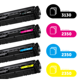 Canon Ecopack (Replaces Canon 067H toner) 2xBL + 1xCMY  - (BL 2x3130 Pages) (CMY 3x2350 Pages)