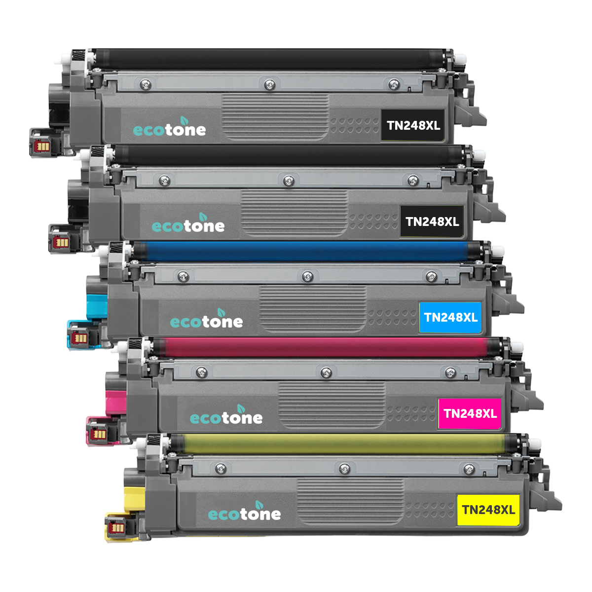 Brother Ecopack (Replaces Brother TN-248XL toner) 2xBL + 1xCMY  - (BL 2x3000 Pages) (CMY 3x2300 Pages)