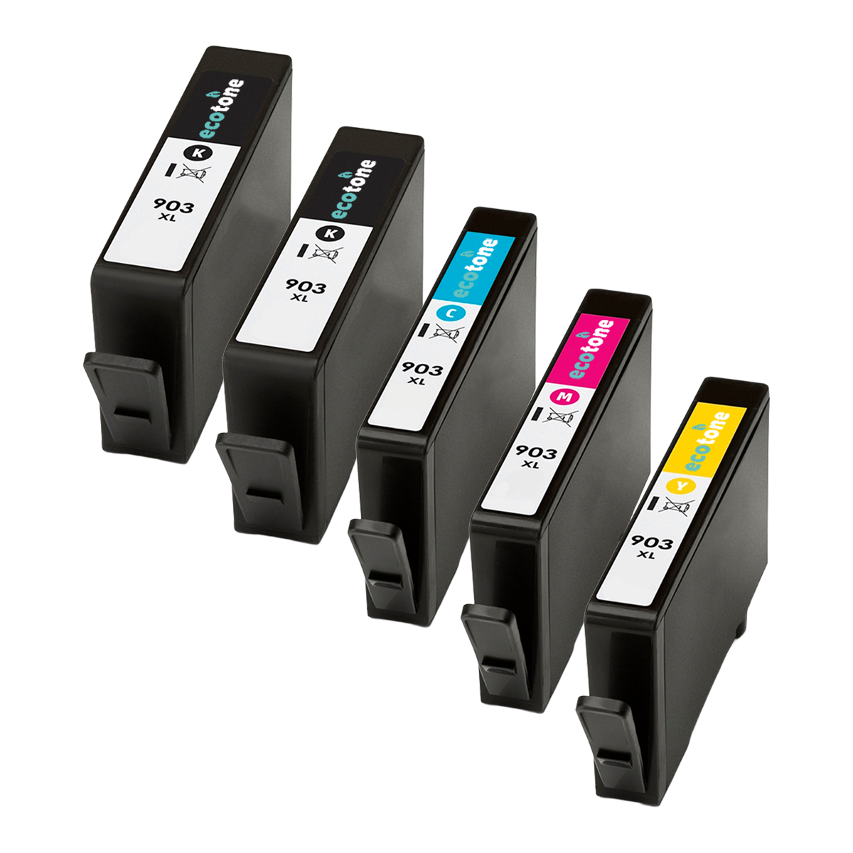 HP Ecopack (Replaces HP 903XL ink) 2xBL + 1xCMY  - (BL 2x950 Pages) (CMY 3x850 Pages)
