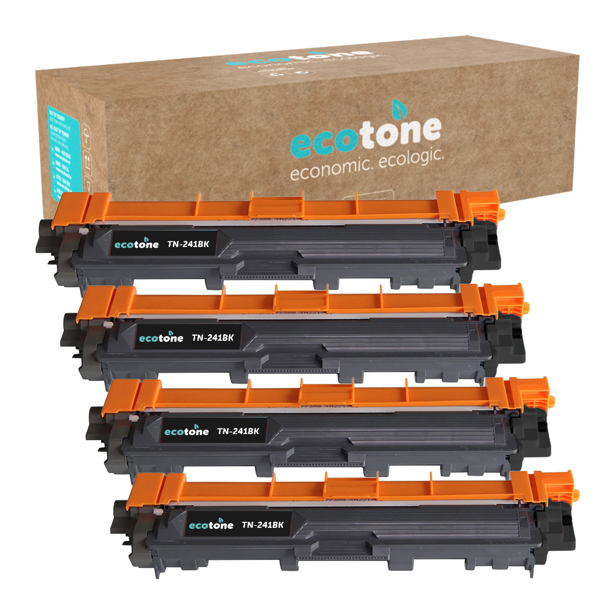 Brother Ecopack (Replaces Brother TN-241BK toner) 4xBL - (BL 4x2500 Pages)