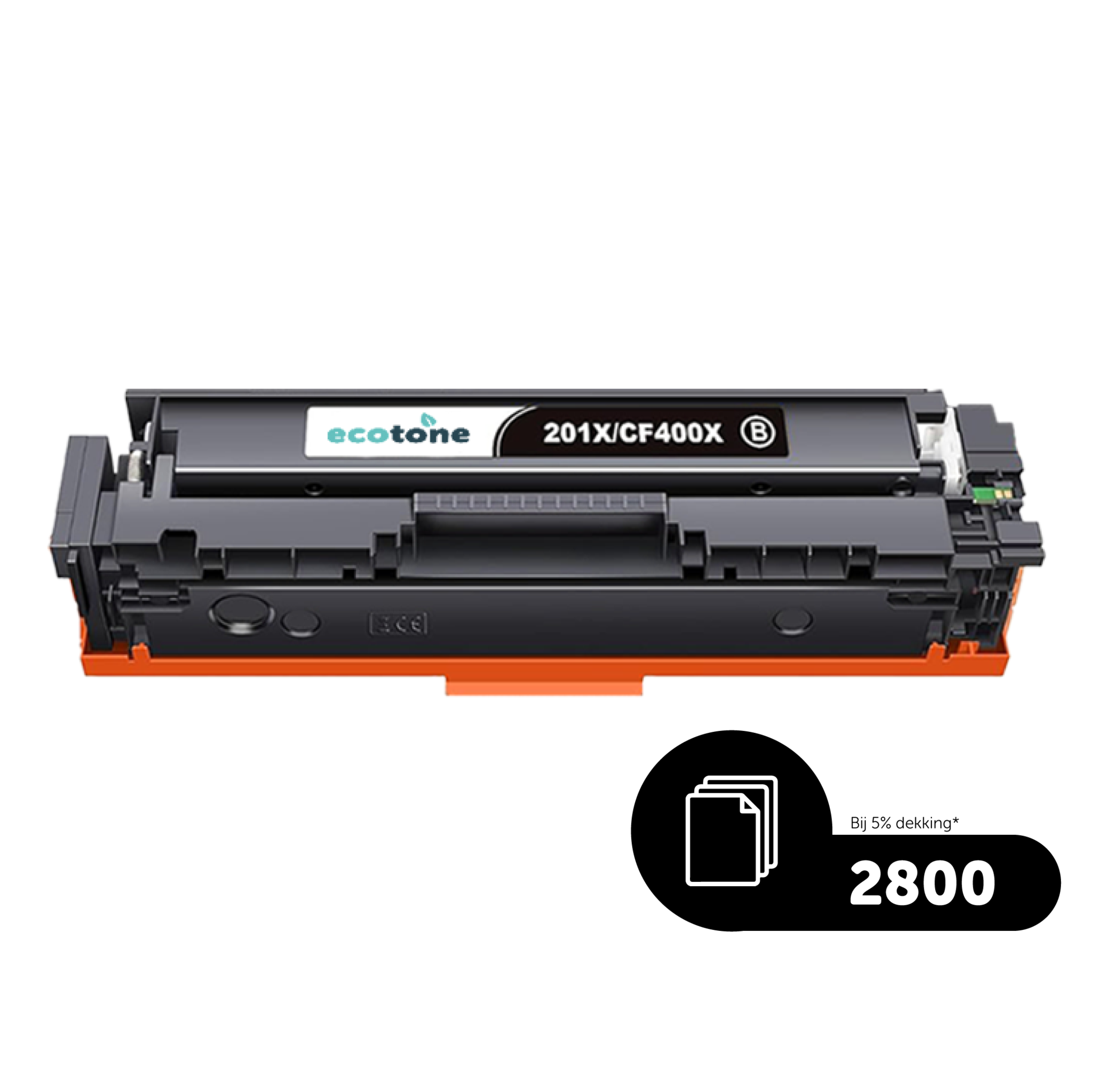 HP Ecopack (Replaces HP 201X CF400X toner) 3xBL - (BL 3x2800 Pages)