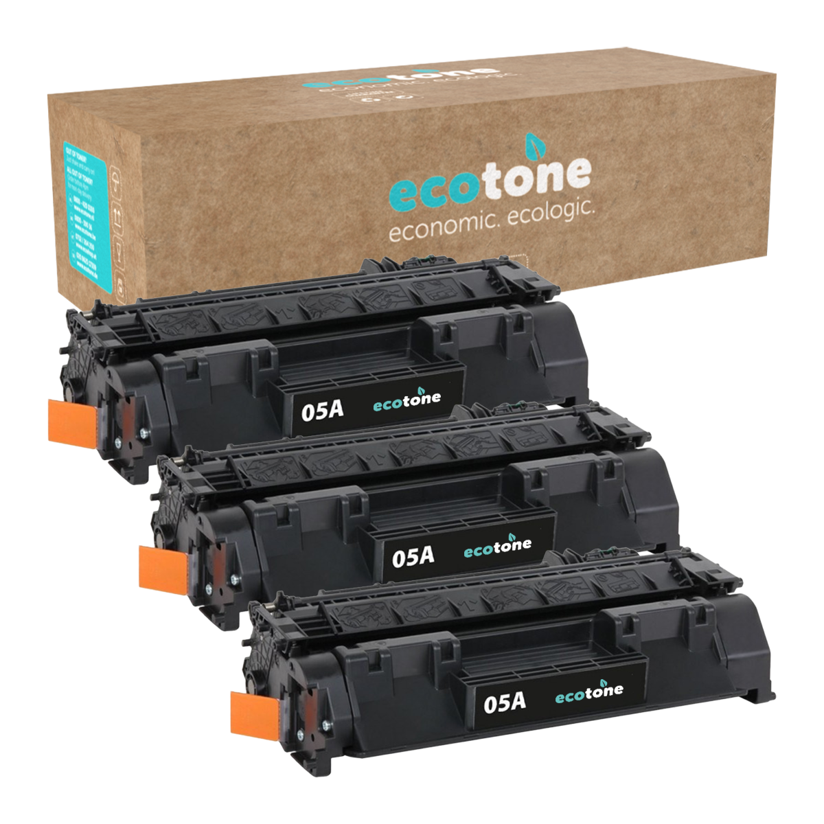 HP Ecopack (Replaces HP 05A CE505A toner) 3xBL - (BL 3x2300 Pages)