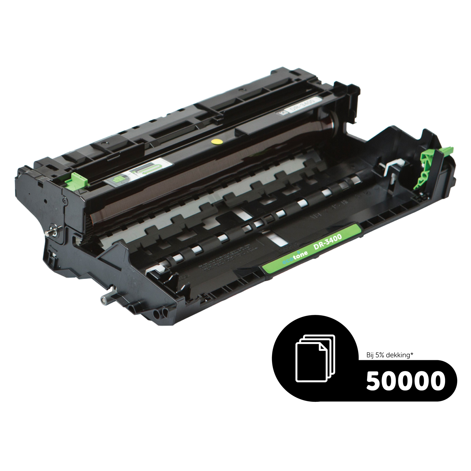 Brother Ecopack (Replaces Brother TN-3480 toner/drum) 3xBl+1xDr - (BL 3x8000 Pages) (Drum 1x50000 Pages)