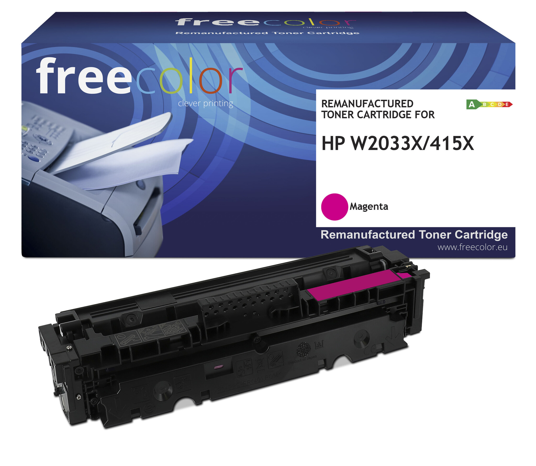 Free Color Free Color toner (replaces HP 415X W2033X) magenta 6000p OC