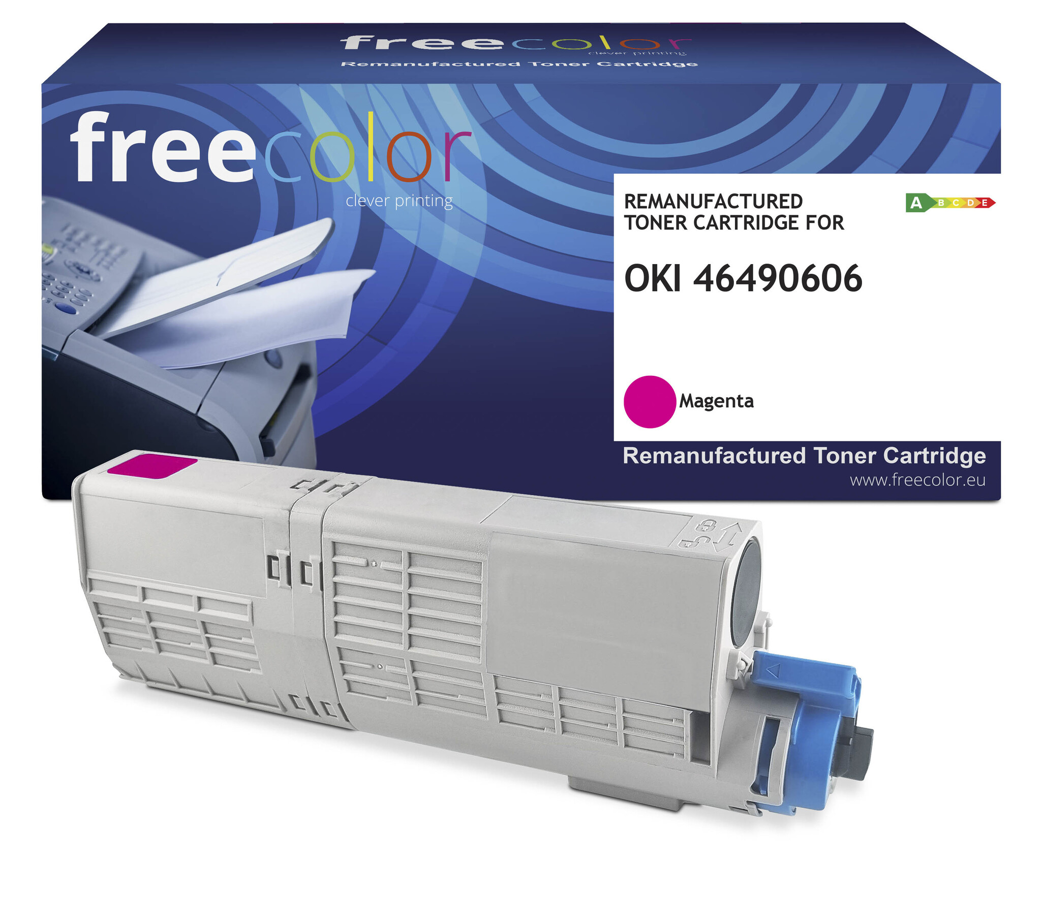 Free Color OKI 46490606 toner magenta 6000 pages (Free Color) CC