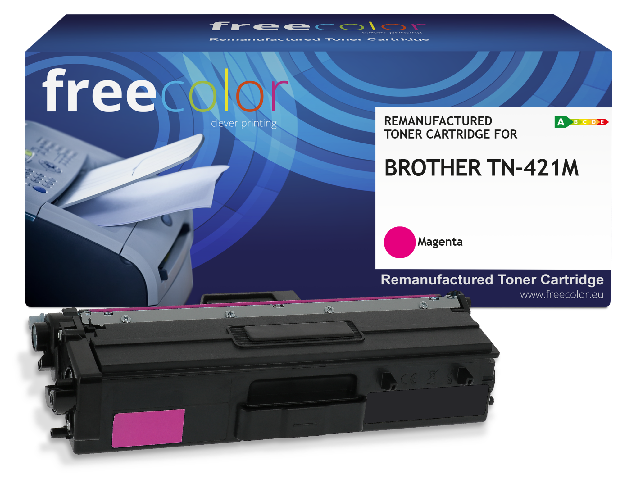 Free Color Brother TN-421M toner magenta 1800 pages (Free Color) NC