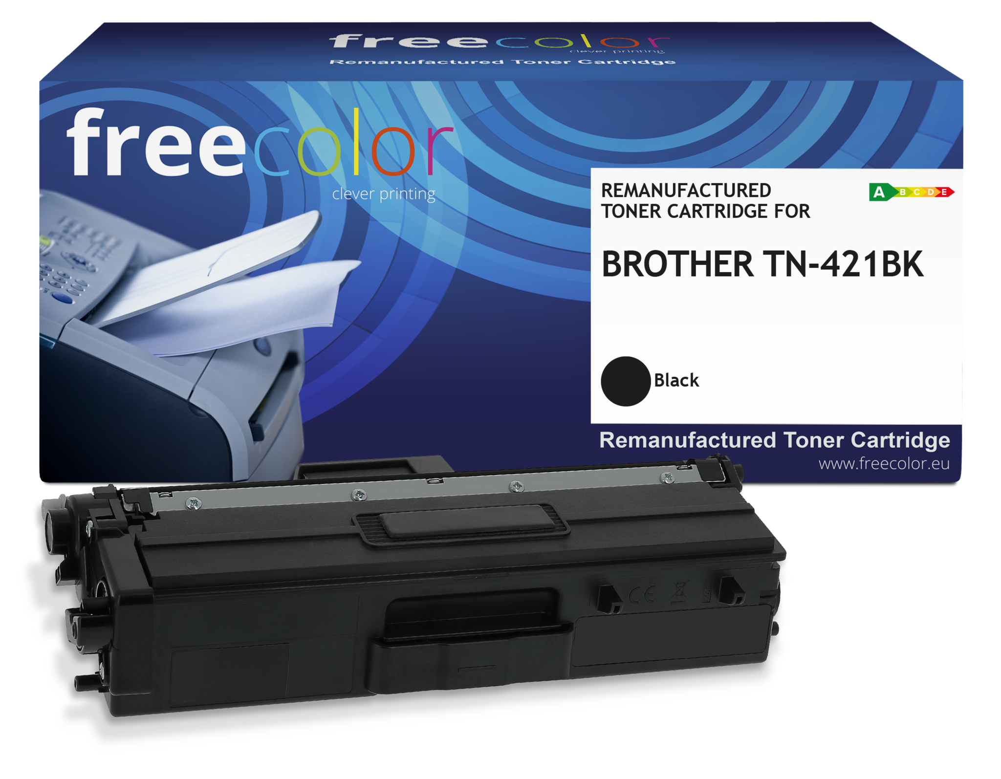 Free Color Brother TN-421BK toner black 3000 pages (Free Color) NC