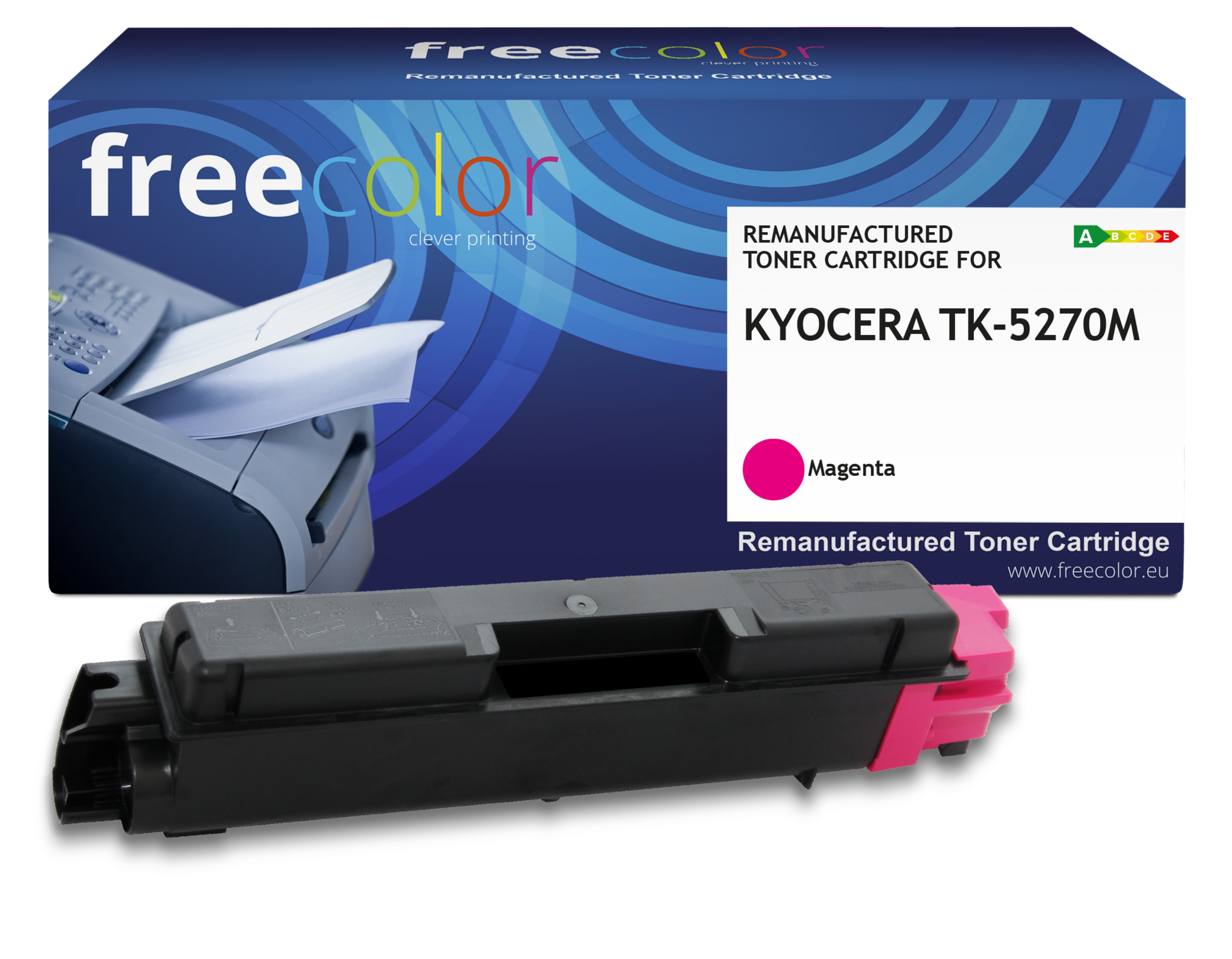 Free Color Kyocera TK-5270M (1T02TVBNL0) toner magenta 6K (Free Color) CC