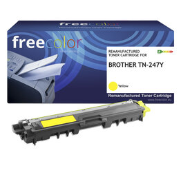 Free Color Brother TN-247Y toner yellow 2300 pages (Free Color) CC