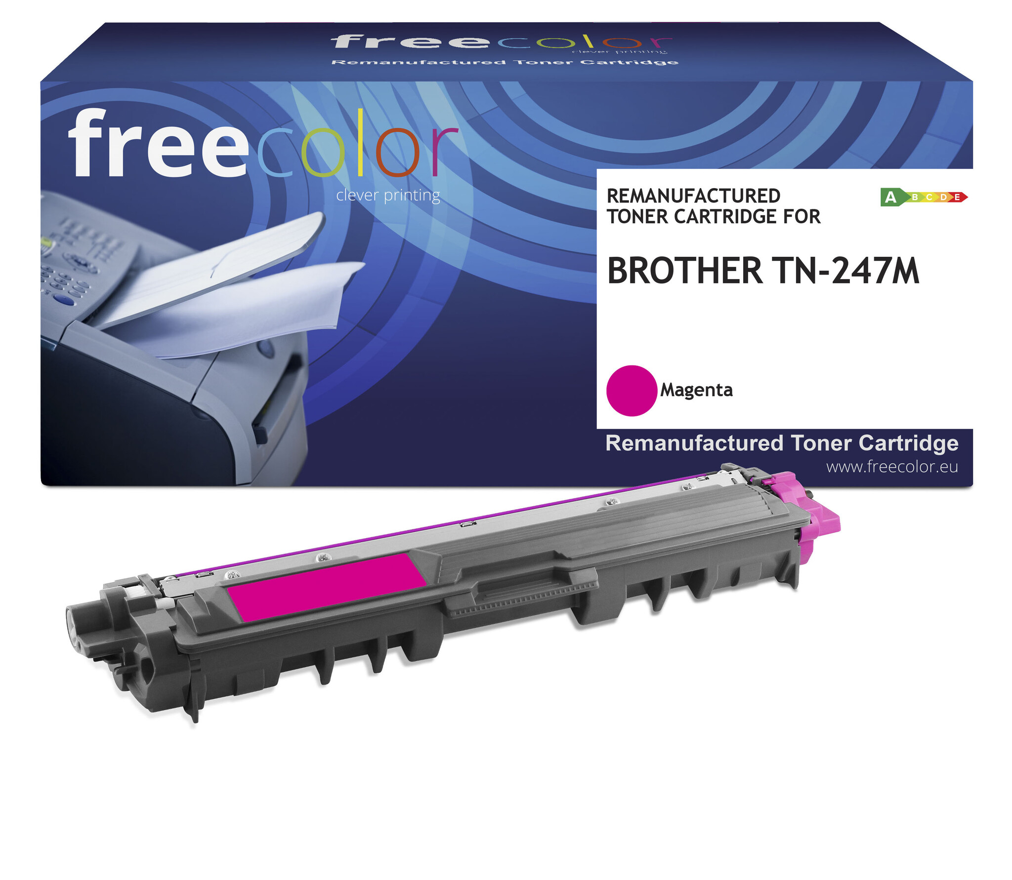 Free Color Brother TN-247M toner magenta 2300 pages (Free Color) CC