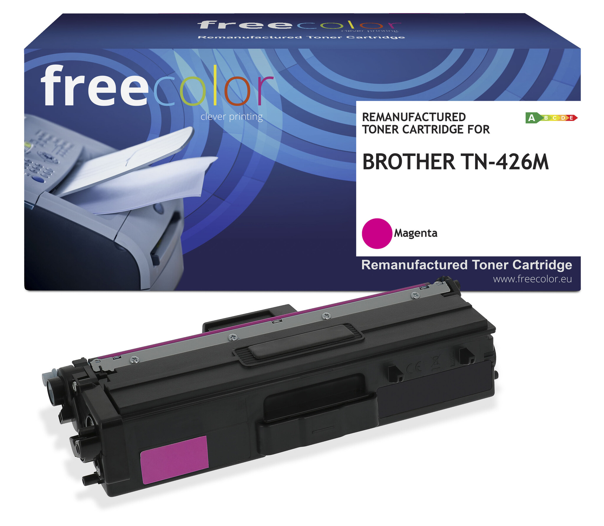 Free Color Brother TN-426M toner magenta 6500 pages (Free Color) NC
