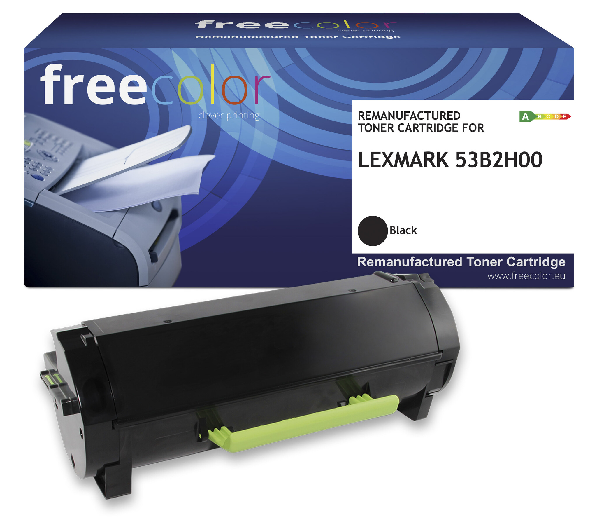 Free Color Lexmark 53B2H00 toner black 25000 pages (Free Color) CC