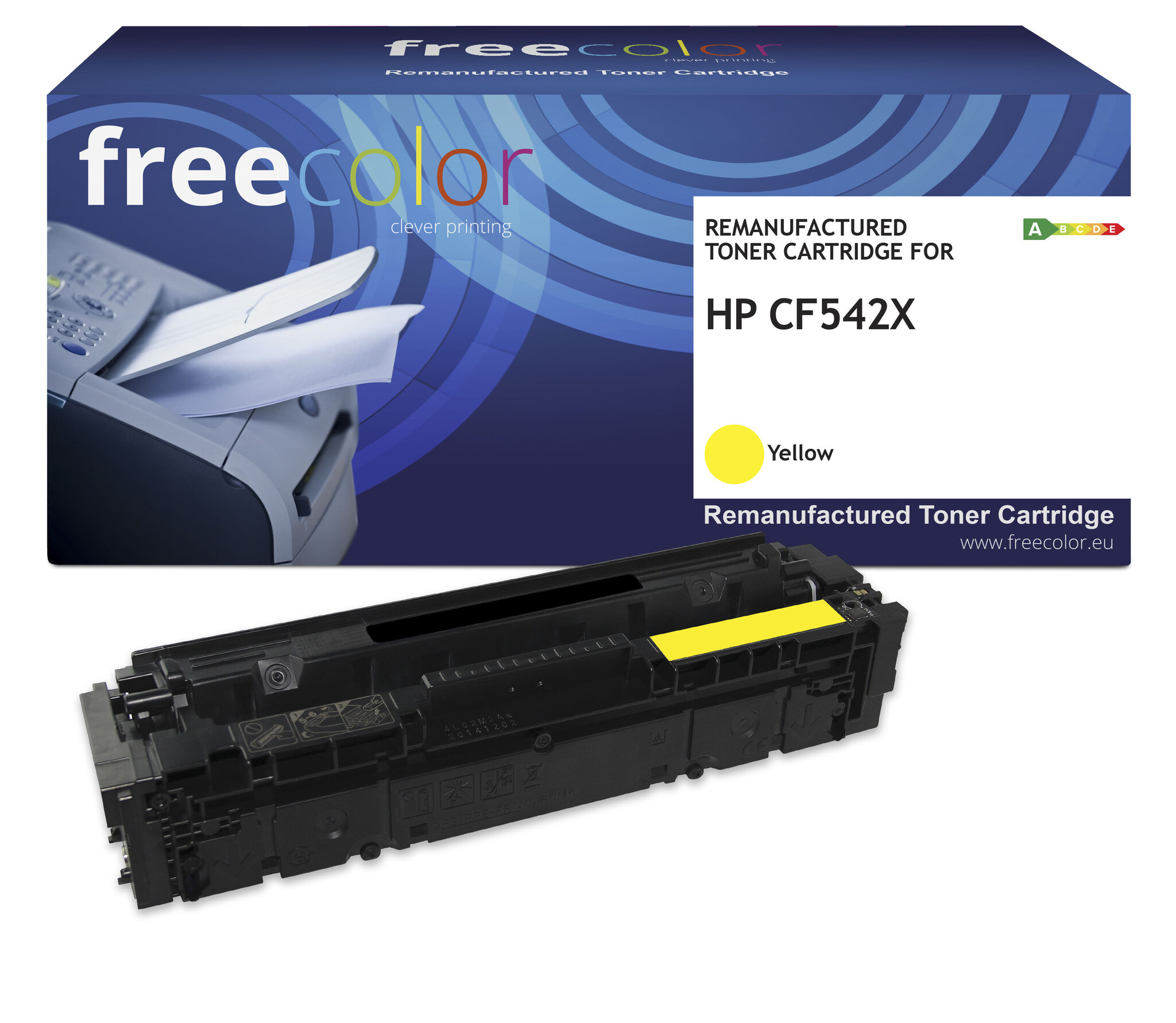 Free Color Free Color toner (replaces HP 203X CF542X) yellow 2500p CC
