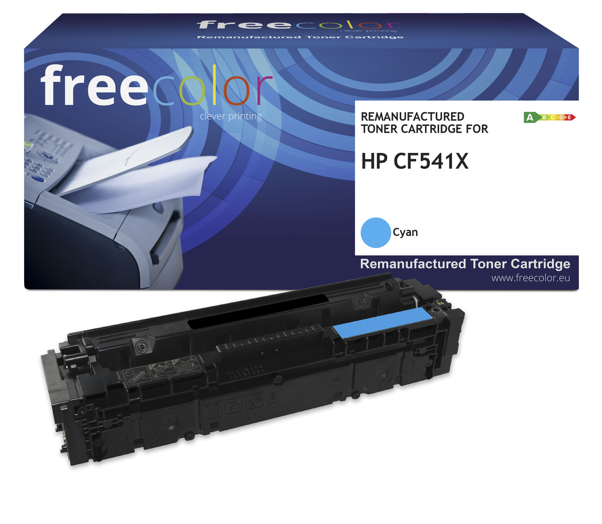 Free Color Free Color toner (replaces HP 203X CF541X) cyan 2500p CC