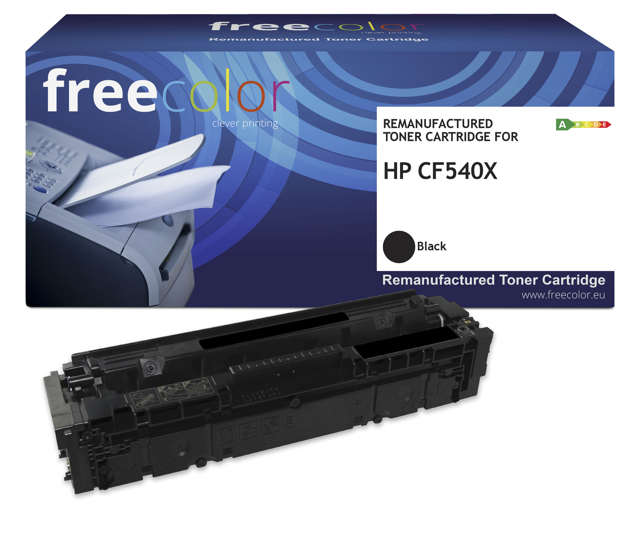 Free Color Free Color toner (replaces HP 203X CF540X) black 3200p CC