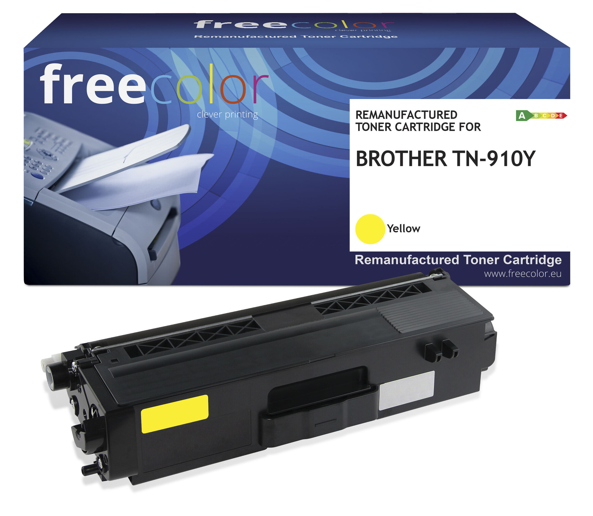 Free Color Brother TN-910Y toner yellow 9000 pages (Free Color) NC