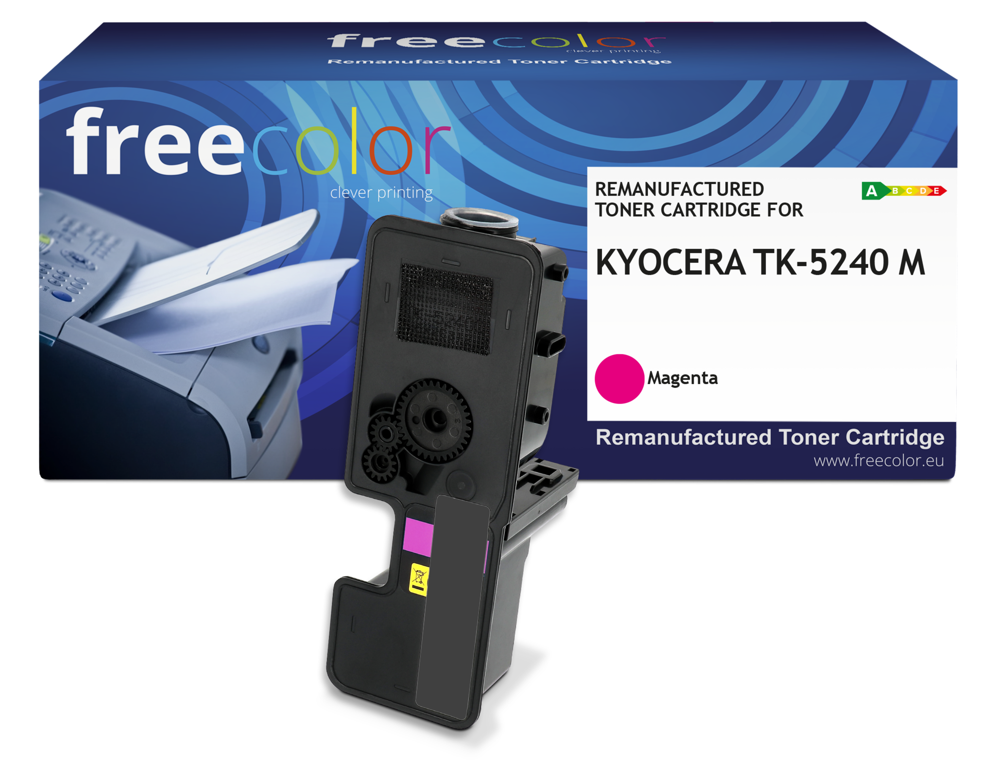 Free Color Kyocera TK-5240M (1T02R7BNL0) toner magenta 3K (Free Color) CC