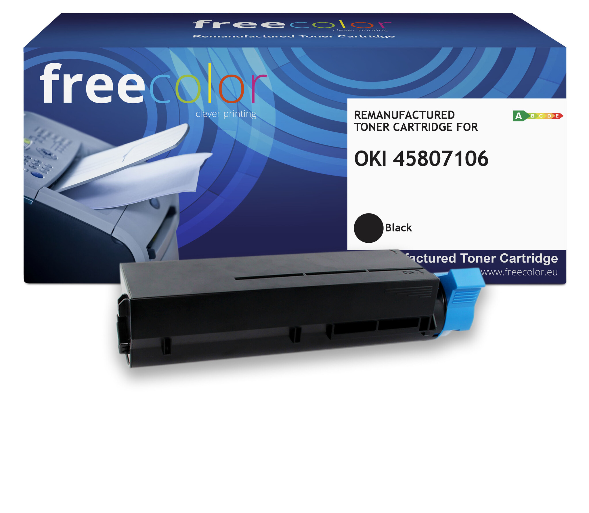 Free Color OKI 45807106 toner black 7000 pages (Free Color) CC