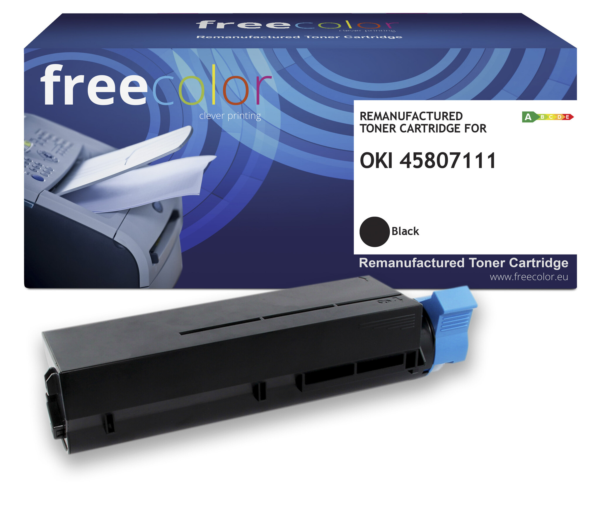 Free Color OKI 45807111 toner black 12000 pages (Free Color) CC