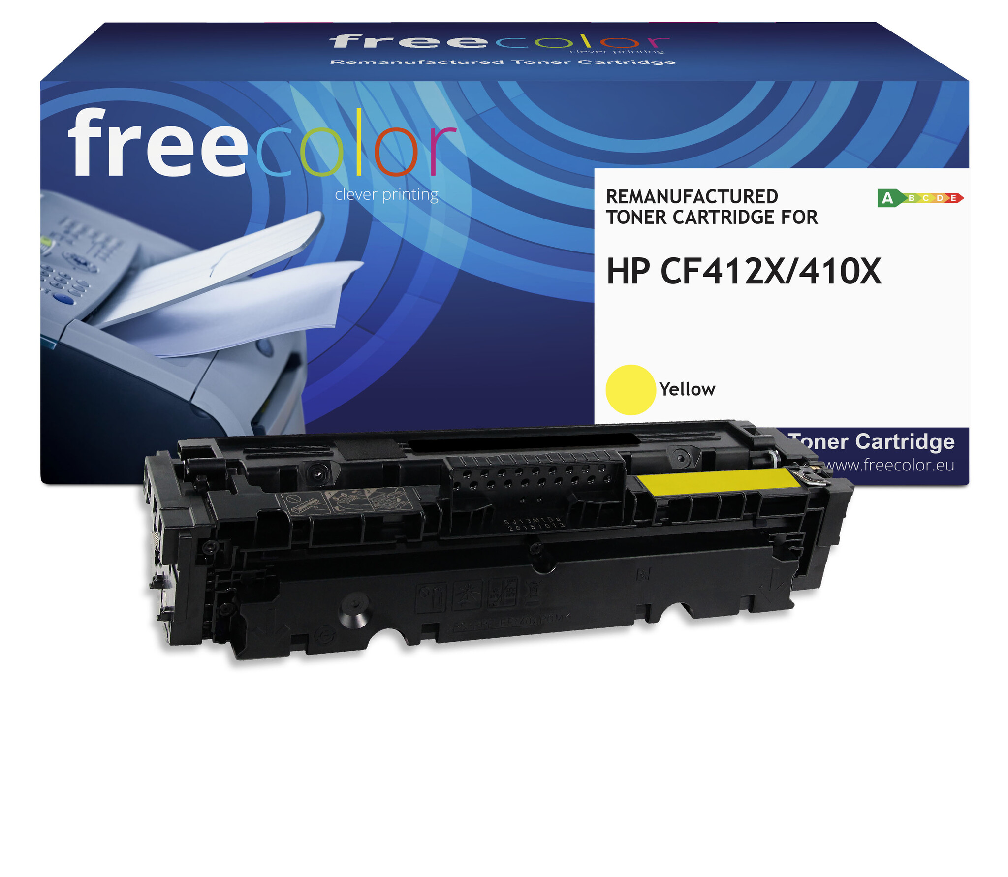 Free Color Free Color toner (replaces HP 410X CF412X) yellow 5000p CC