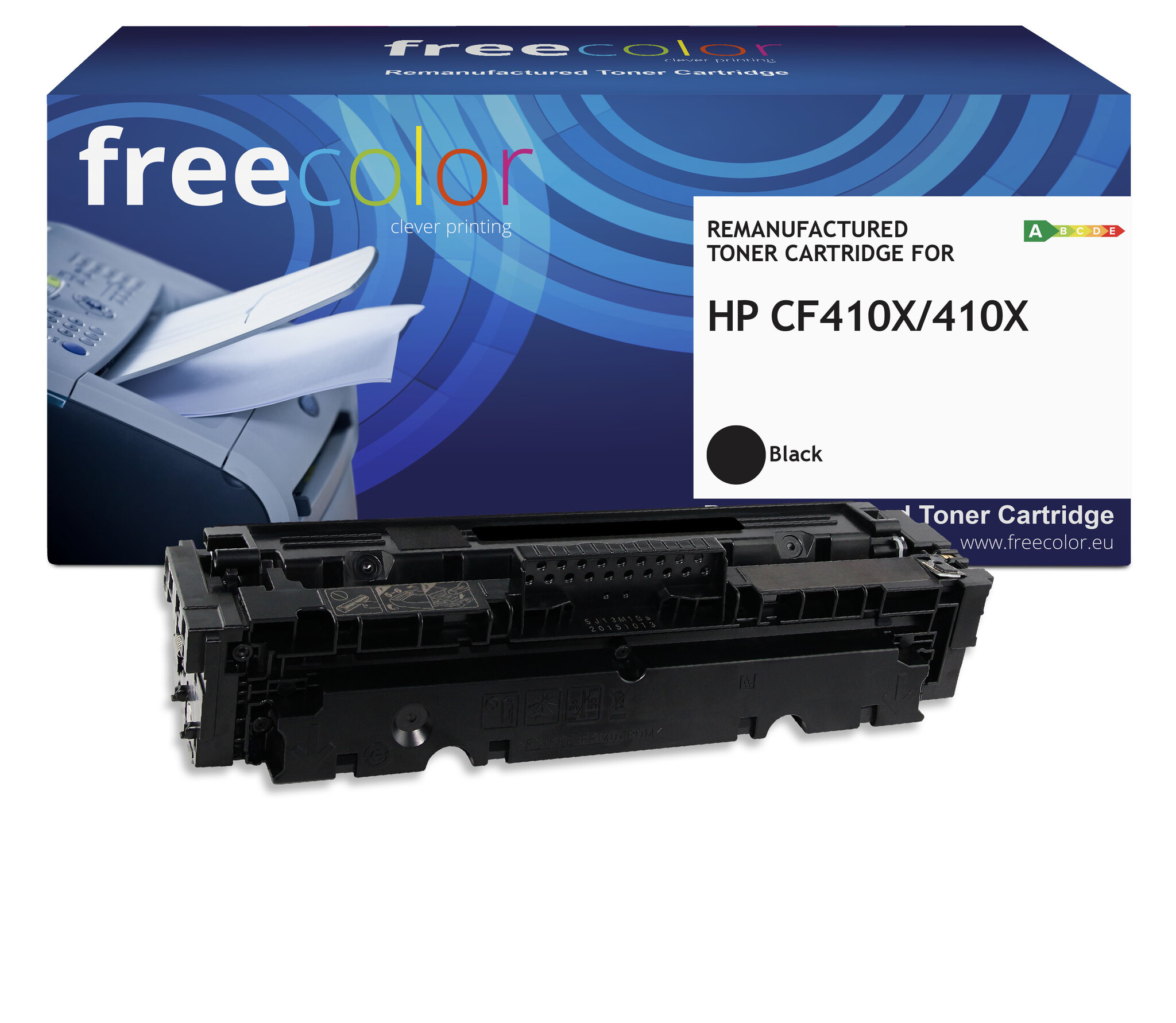 Free Color Free Color toner (replaces HP 410X CF410X) black 6500p CC