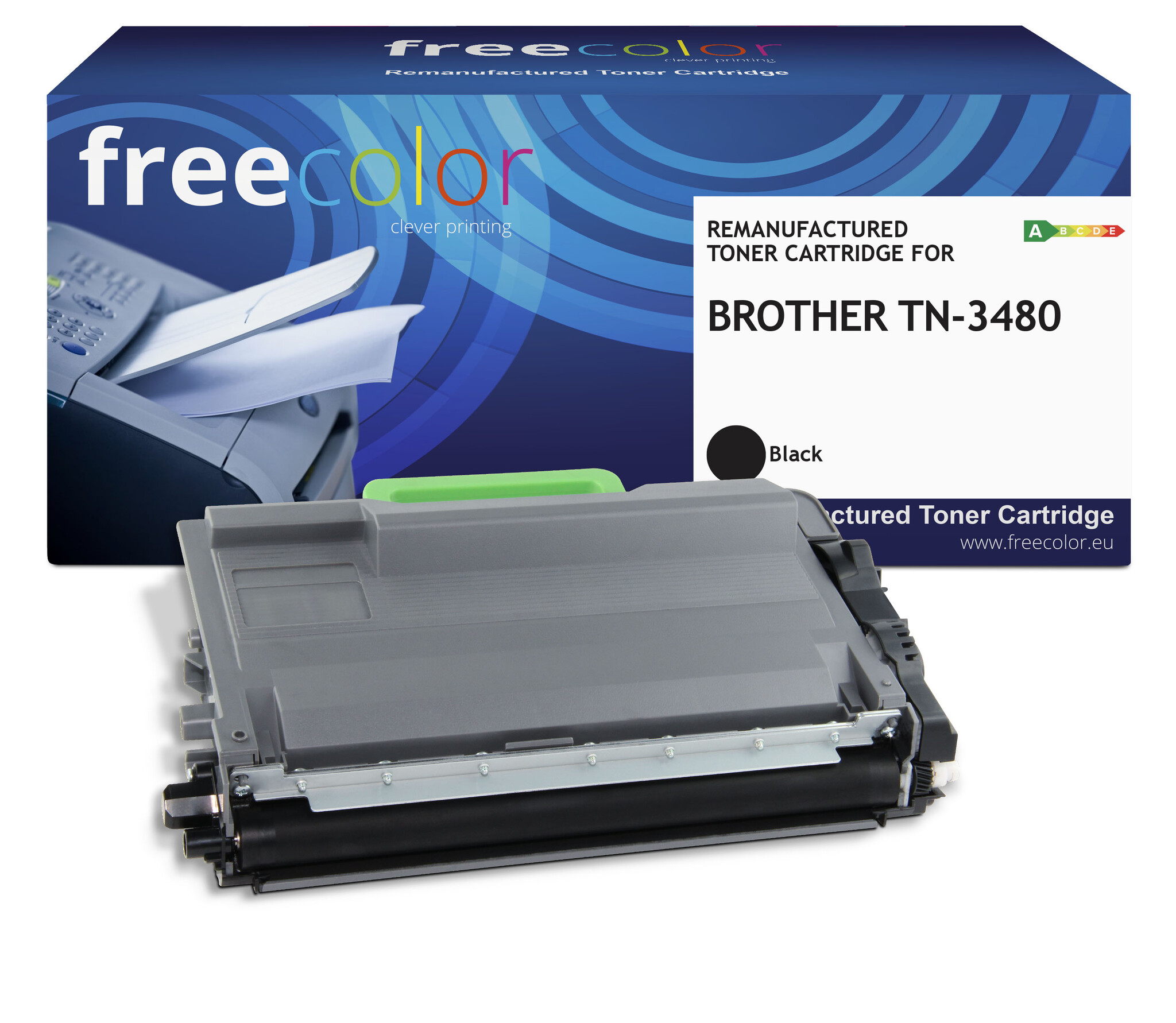 Free Color Brother TN-3480 toner black 8000 pages (Free Color) NC