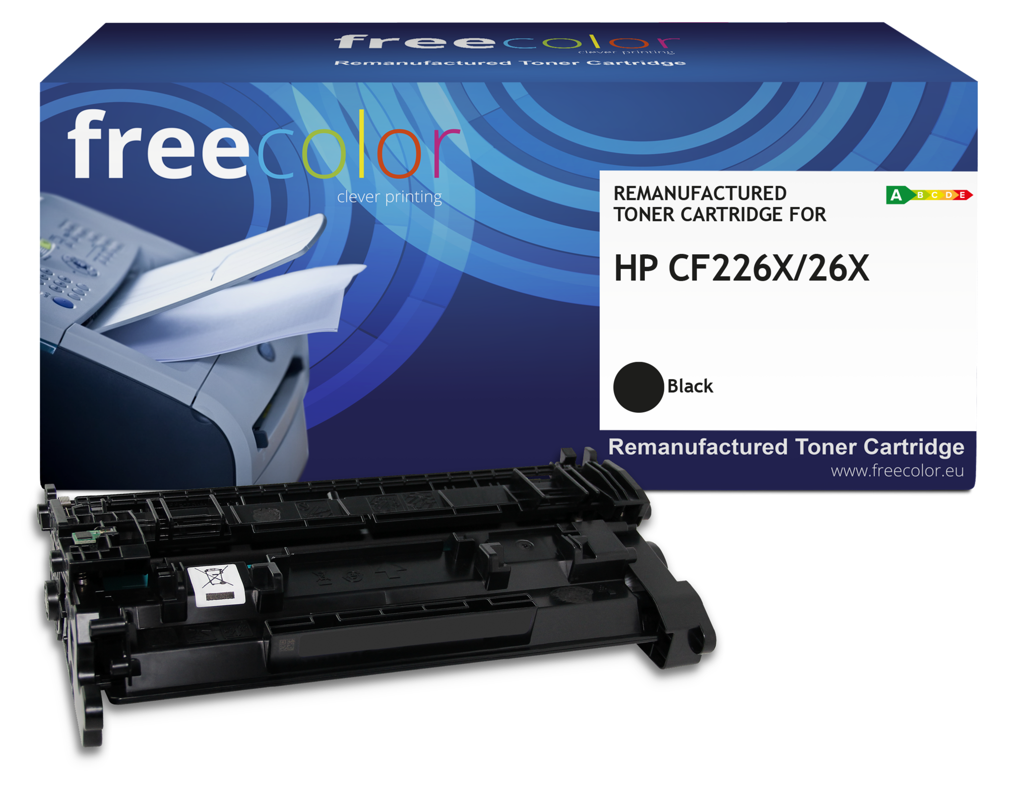 Free Color Free Color toner (replaces HP 26X CF226X) black 9000 pages CC