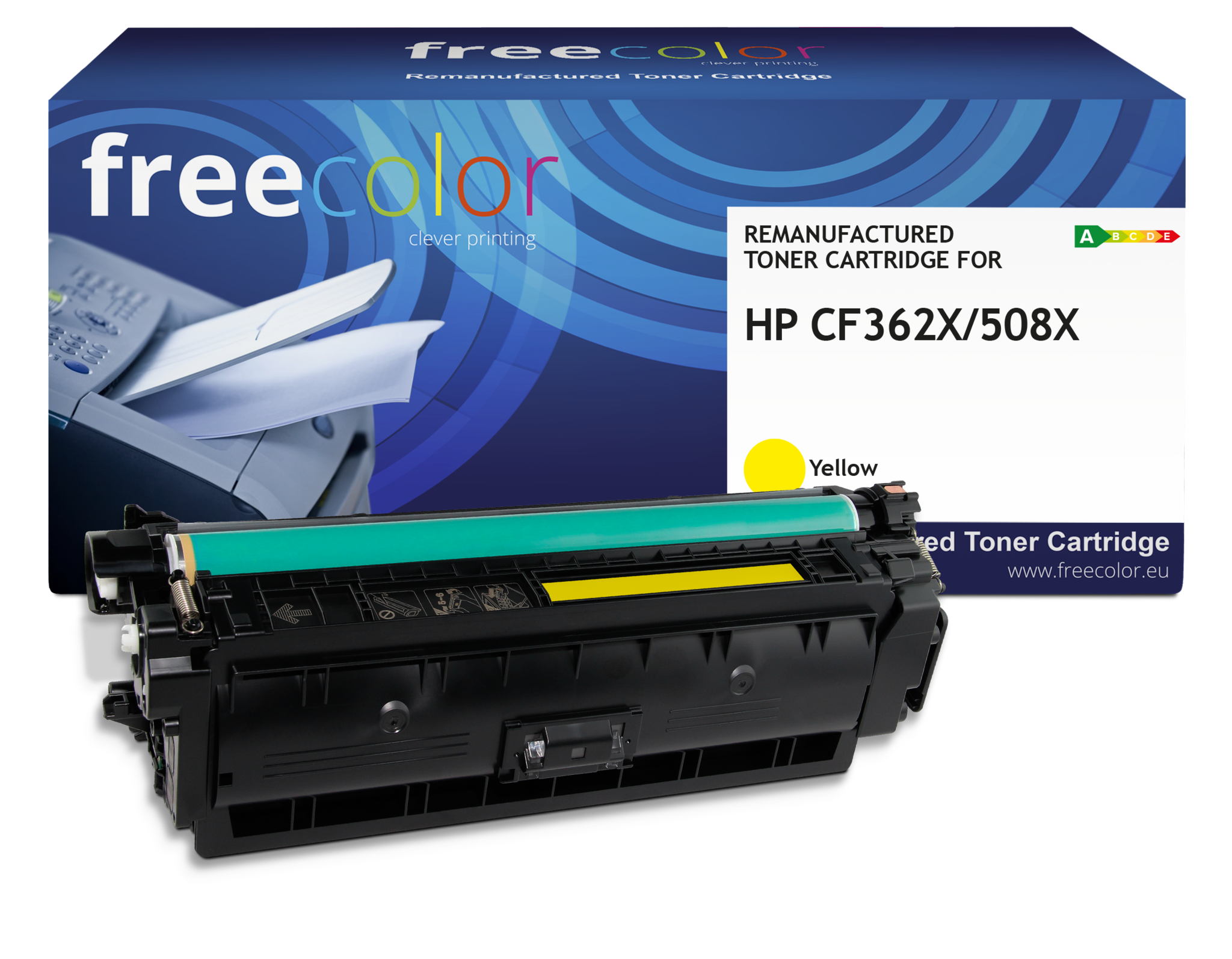 Free Color Free Color toner (replaces HP 508X CF362X) yellow 9500p CC